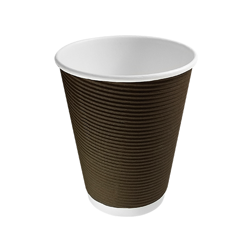 Стакан гофрований WAVE 400 мл (25/500) Стакан гофрований WAVE 400 мл (25/500)