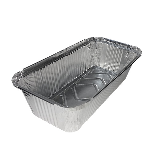 Контейнер из алюминиевой фольги прямоугольный R14L 218*113*55 мм (1000мл), 100 шт/уп