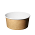 Салатниця 750 мл крафт/білий / 145 мм 1РЕ, (50/400)