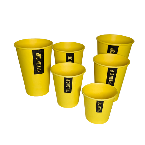 Стакан Yellow однослойный 500 мл (50/1000)